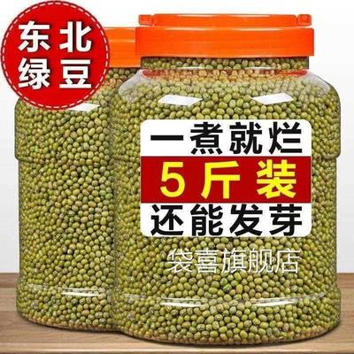 【比价还便宜】绿豆5斤东北新绿豆粥解暑笨绿豆汤发豆芽250g
