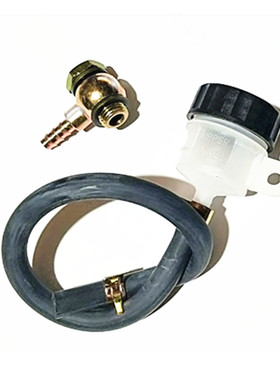 FSAE专用空心螺丝油壶回油螺丝AN4  7/16 AN6 9/16 主缸过油螺丝