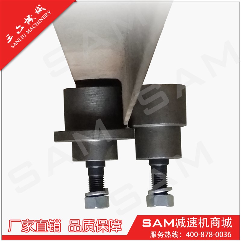 SAS20L型防坠器导向轮 升降平台导轮 6号角铁轨道载货电梯动滑轮