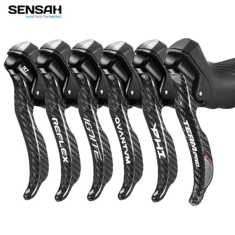 顺泰SENSAH公路自行车碳纤维手变2X7/8/9/1P0/11/12速变速器