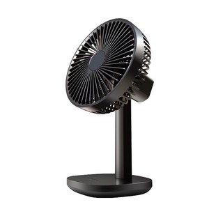 桌面风扇自动摇头学生宿舍USB可充电台式 大风力可伸缩电扇 便携式