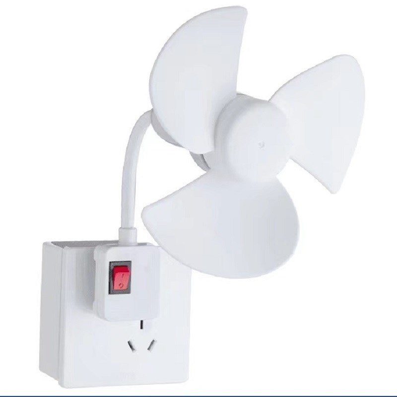 家用小旋风厨扇风扇创意卫生间小风扇无刷电机Q小身材节能一体神