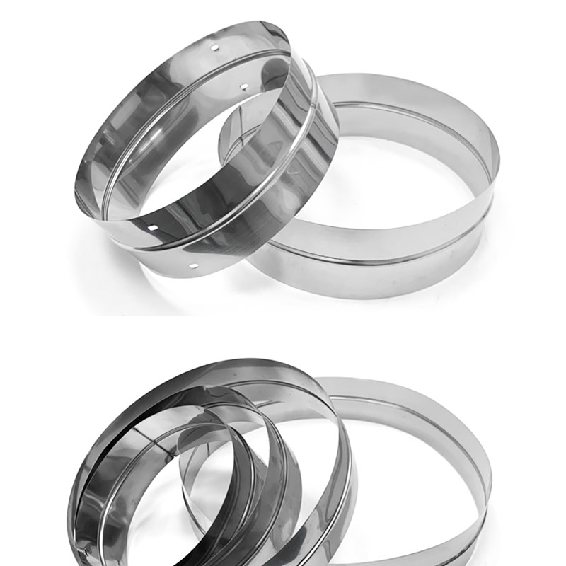 抽油烟机排风管接头管道对接x头延长接口直通转接头排气管烟管接