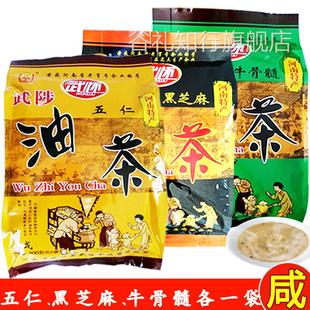 武陟油茶400克装3袋武怀厂家原产地直发五仁黑芝麻代餐河南特产