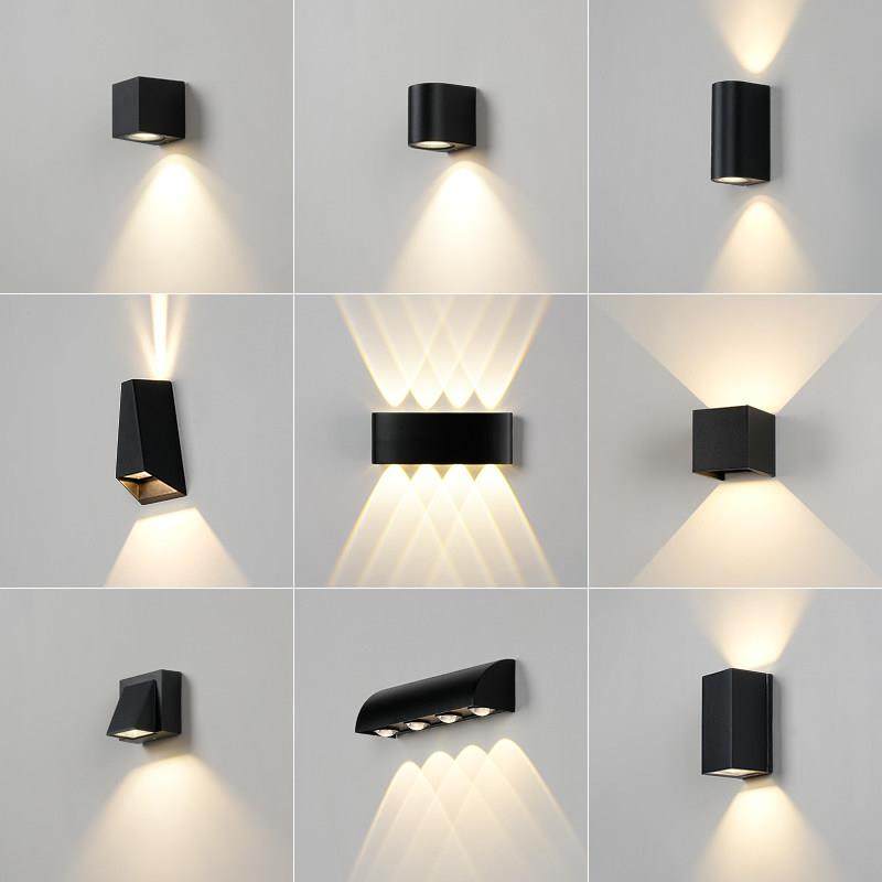 led户外壁灯防水洗墙射灯室外庭院阳台楼梯过道墙壁灯卧室床头灯,家装灯饰光源,户外壁灯,淘宝优惠券,粉丝福利购,淘宝优惠卷