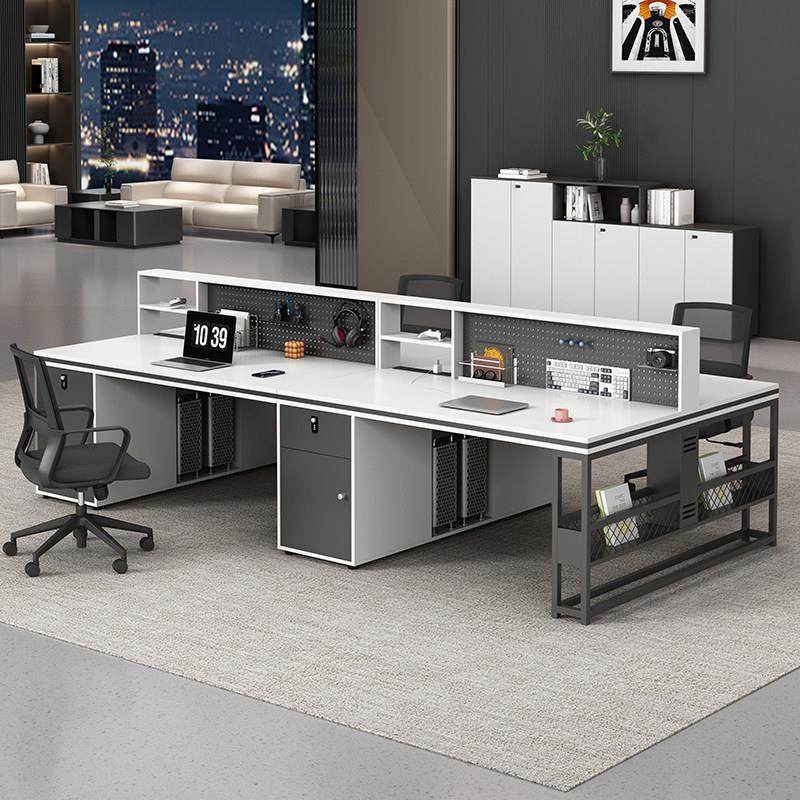 洞洞板职员桌简约现代员工位办公室4/6四人位办公桌椅组合电脑桌,商业/办公家具,组合/屏风工作位,淘宝优惠券,粉丝福利购,淘宝优惠卷