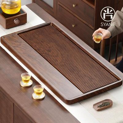 2025新款实木茶盘茶台办公室家用电木款茶托盘茶具高端客厅干泡台