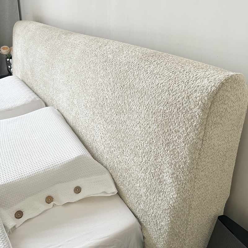 新款3D加厚全包摩登绒面床头套罩靠背通用简约防尘免洗保护罩通用