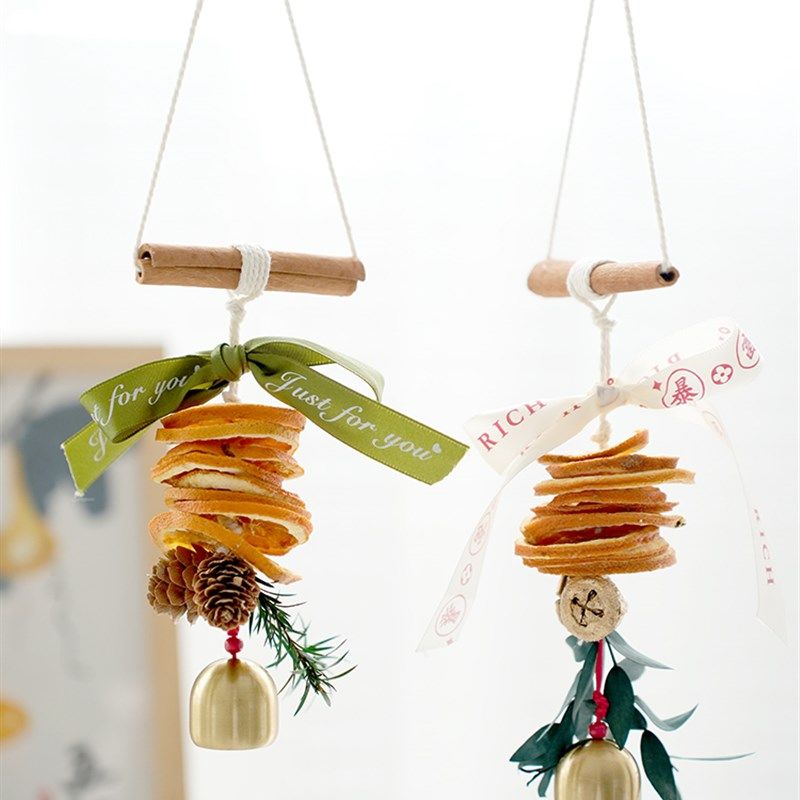 蔓玥手作 肉桂橙子自制挂件汽车挂件甜橙柠檬挂饰DIY材料包车内香