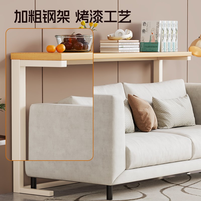 客厅沙发后置物架床尾床边柜靠墙边长条极窄柜夹缝门后超薄收纳柜