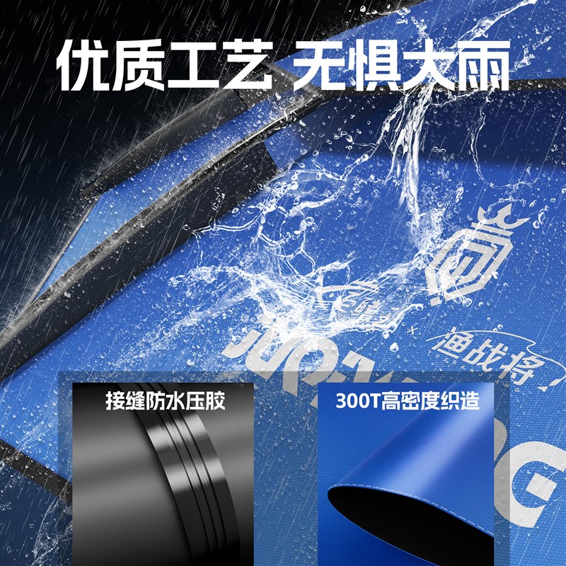 钓鱼伞2025新款加厚防晒防暴雨伞拐杖伞户外钓鱼遮阳伞大钓伞