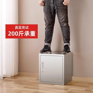 不锈钢留样柜矮柜双锁食品添加剂专用柜单门文件储物收纳箱小柜子