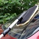 擦车拖把洗车刷子除尘车掸蜡拖洗车工具伸缩式 刷车拖把羊毛