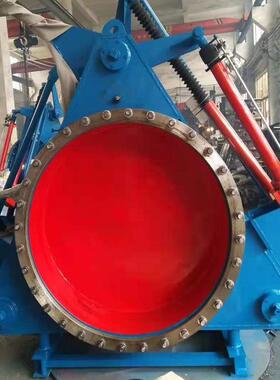 高炉煤气焦化电液动盲板阀眼睛阀F934X电动推杆扇形电液动盲板阀