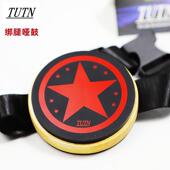 TUTN4寸绑腿哑鼓 便携哑鼓垫 架子鼓小军鼓硅胶打击板旅行练习垫