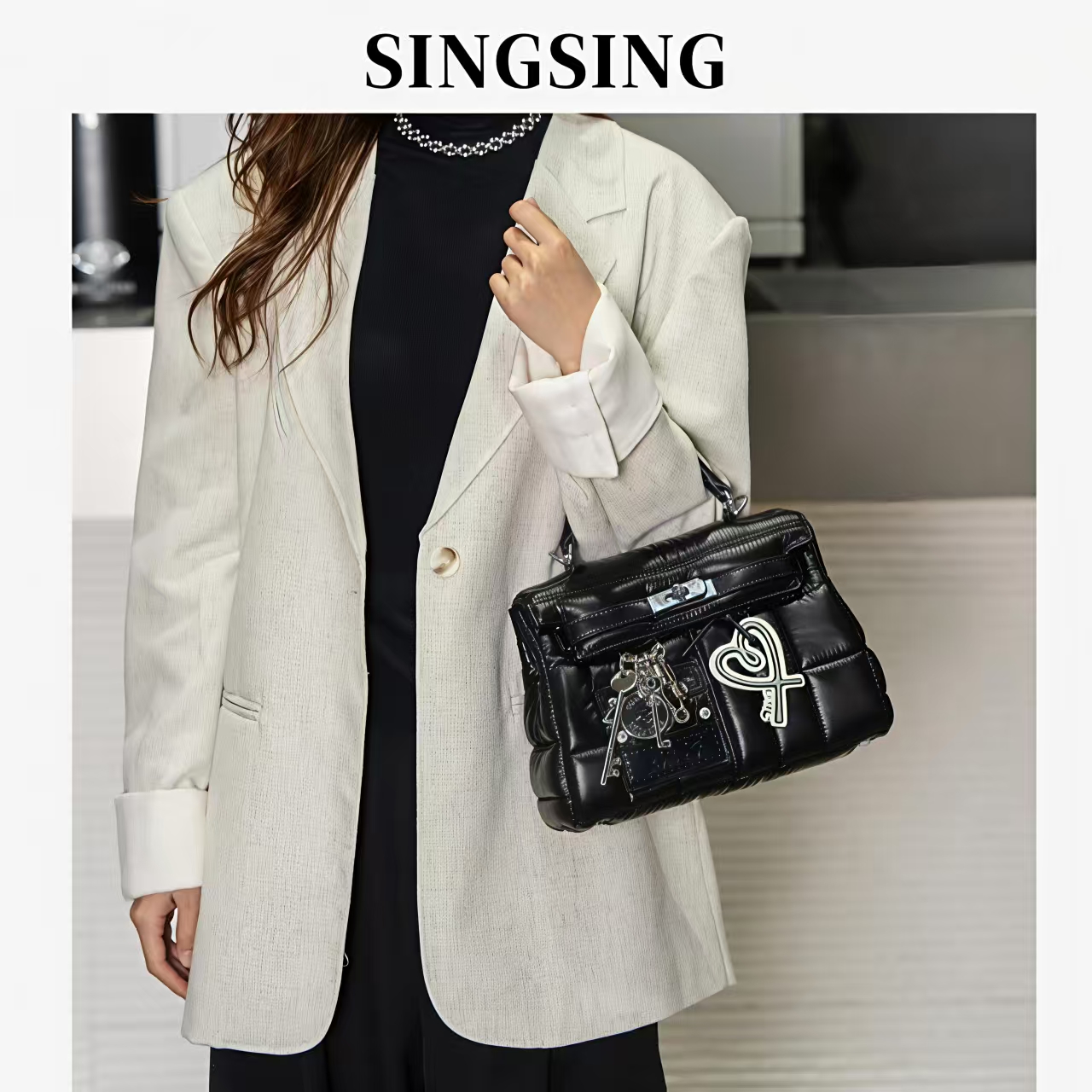 SING SING 1979原创新款羽绒服包包2025巨好看包包轻奢小众高级感