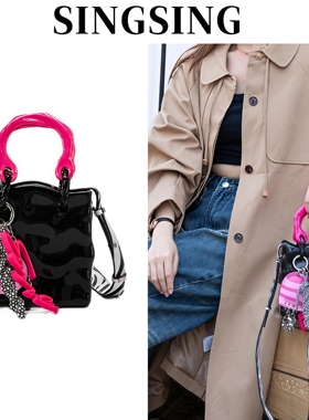 SING SING 1979法式包包女单肩陶瓷斜挎包女包2025新款通勤包包C