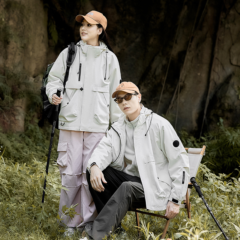 户外上衣外套冬季可拆卸三合一