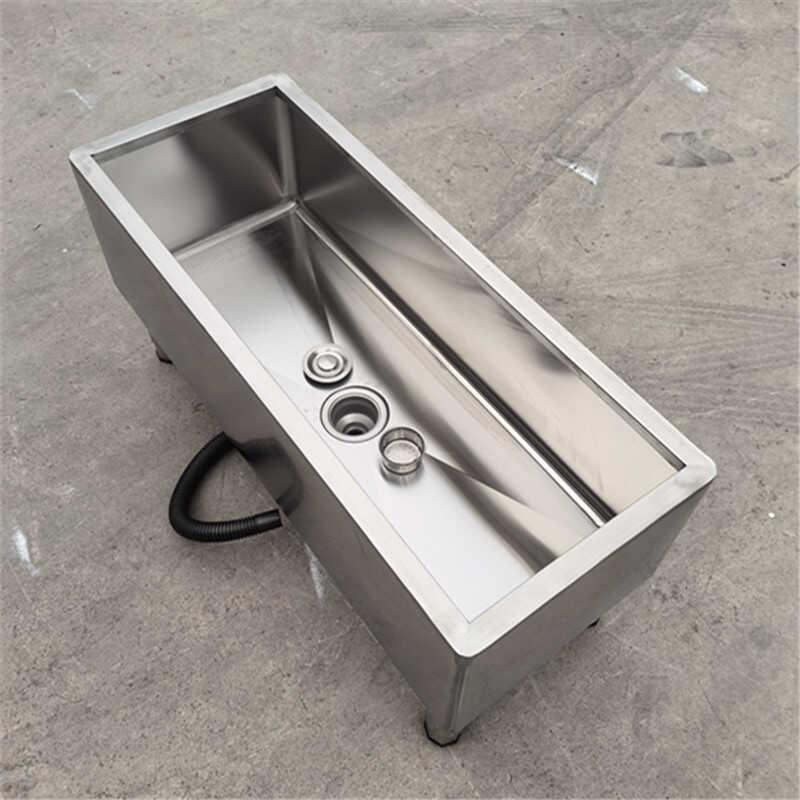 不锈钢拖把池304拖把槽拖布墩布清洗池家用商用卫生间长方形水池