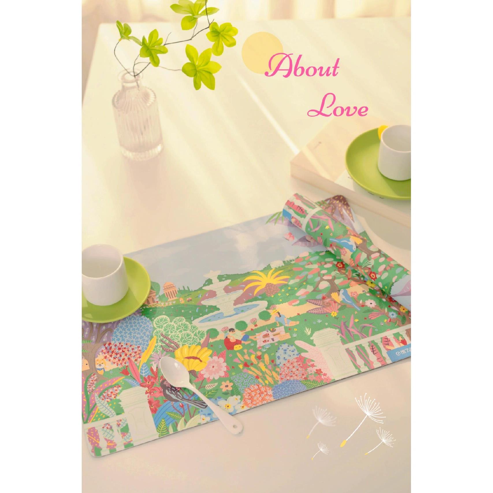 【加购任一种日用品】随单发自动包邮 防水防油PVC餐垫（1个）