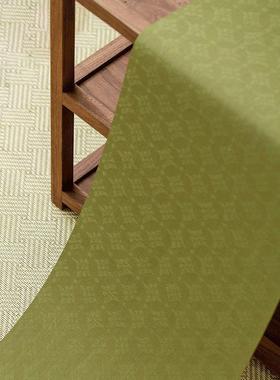 知社钻石花纹茶席单叠茶道席中国风中国风百搭长禅手工覆古