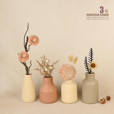 装饰品摆件家居饰品北欧干花轻奢奶油风电视玄关柜新家里摆设