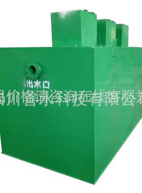 猪一体污水场处理设备地埋式化小599型工厂厂家养生活废水处理