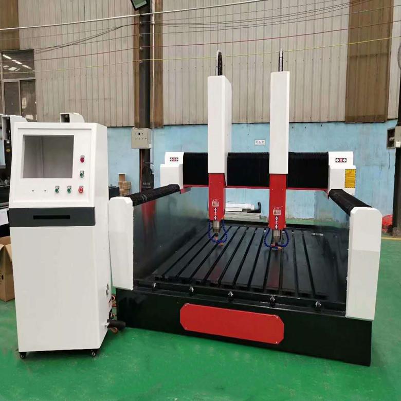 直供石材数控雕刻机2030双头石材墓碑雕刻机大理石数控雕刻机