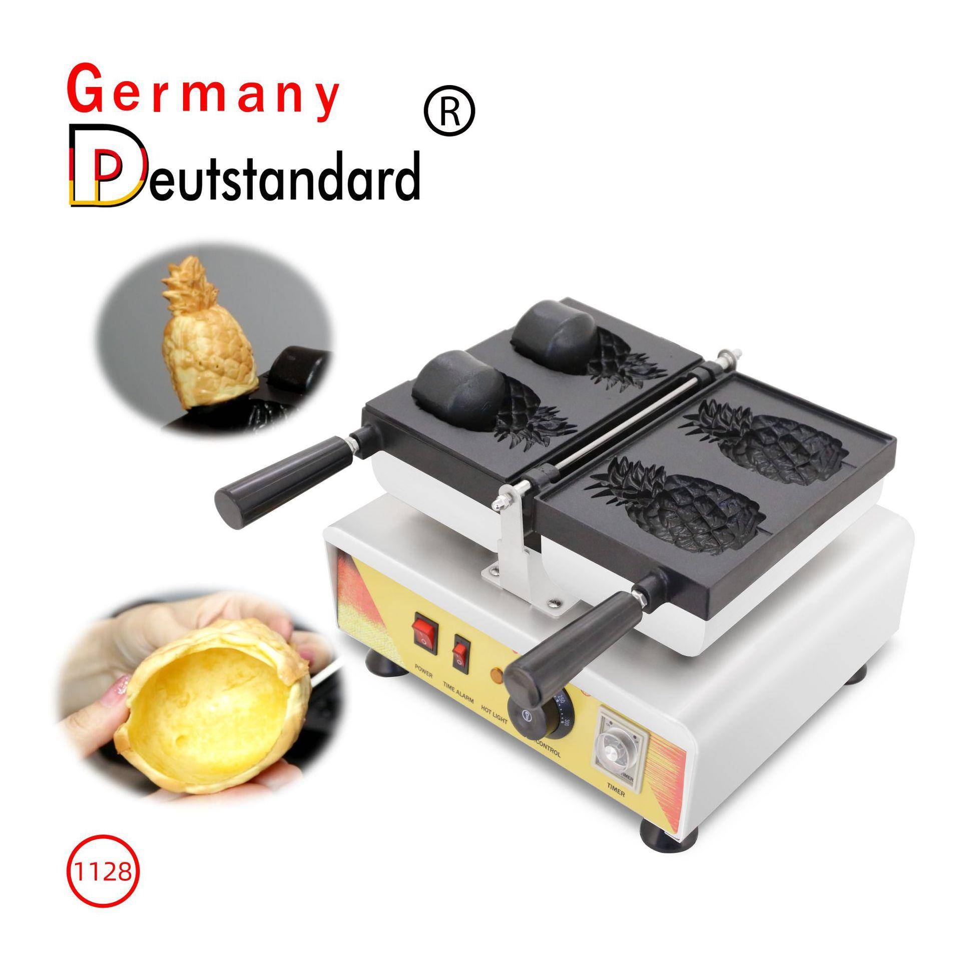 菠萝华夫饼机冰淇淋菠萝烧鲷鱼烧机雪糕皮菠萝型雪糕壳装冰淇淋皮