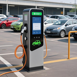 定制32寸55寸充电桩广告机智能户外立式 设备触摸屏远程大屏幕