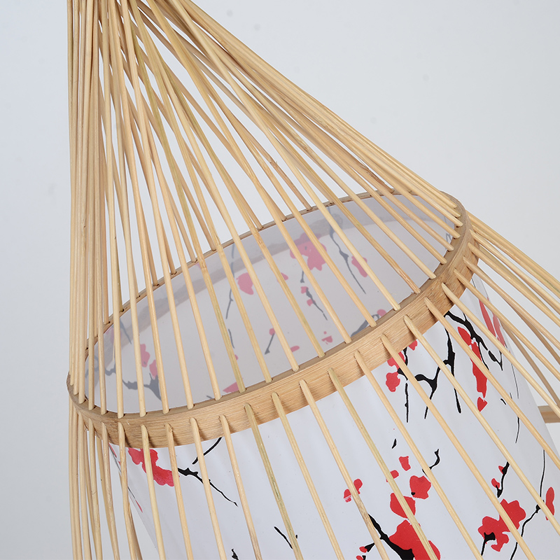 新中式竹编落地灯现代创s意禅意欧式简约客厅卧室酒店会所地灯