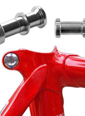 台产老钢管车公路自行车坐杆座管束 管箍对锁螺丝 CR-MO 铬钼钢