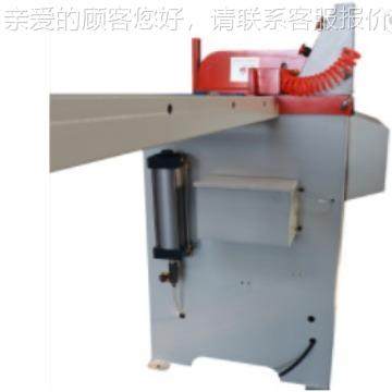 L4机55铝切自刺动喷油机无毛铝切自动下料45度铝HWJ-L455型材切割