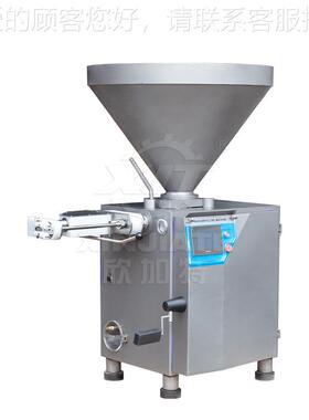 全QXH大型灌香肠制作机 电动真灌腊肠火腿肠机 自动结空扭灌肠机