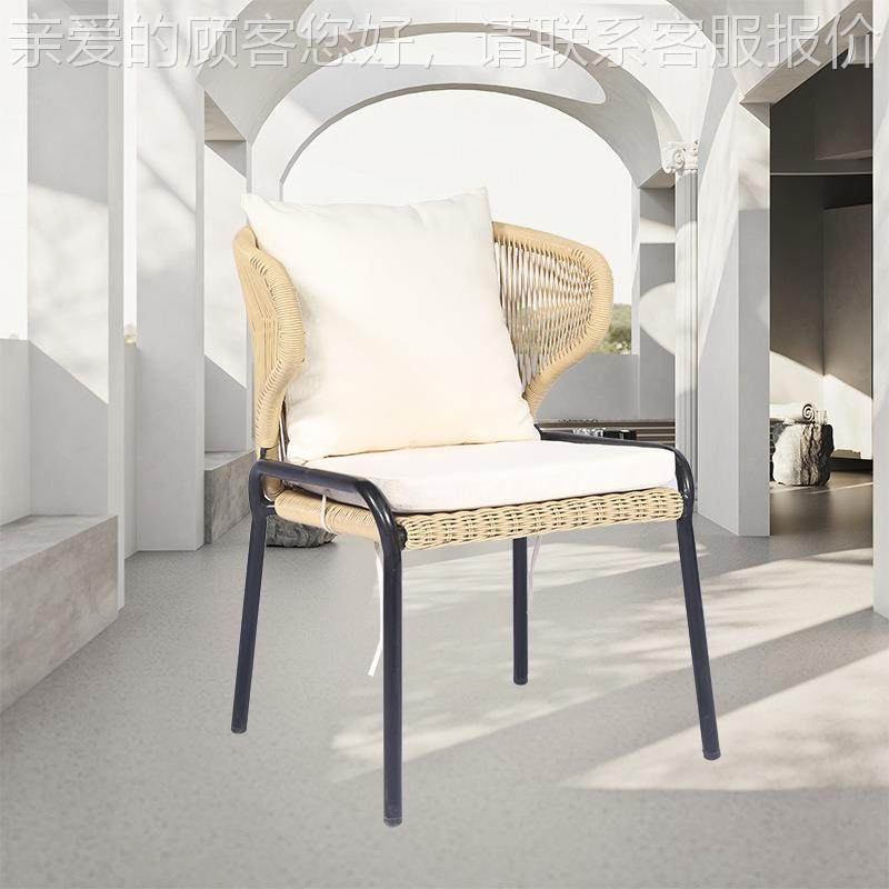 户外休闲藤室外阳台铝合编金藤126-2新椅咖啡厅奶椅茶子店露台藤,商业/办公家具,商用藤编家具,淘宝优惠券,粉丝福利购,淘宝优惠卷