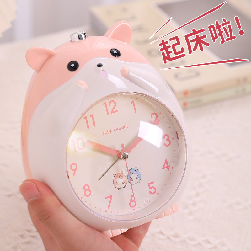 儿童智能小闹钟女孩用可爱小孩上学2023新款网红学生专用起床神器