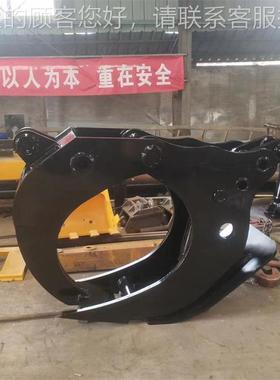 挖机RFV树根设挖拔器根 挖树墩备夹树头机 全用自动液压挖树机