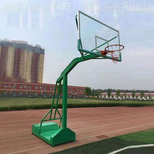 厂家仿液压凹箱架022篮架 户球外标准成人移篮球比动赛用篮球架