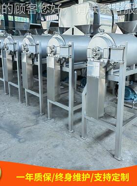 全自动汁不锈钢水果机去核打浆 商用枸杞大型榨流机 打325浆水线