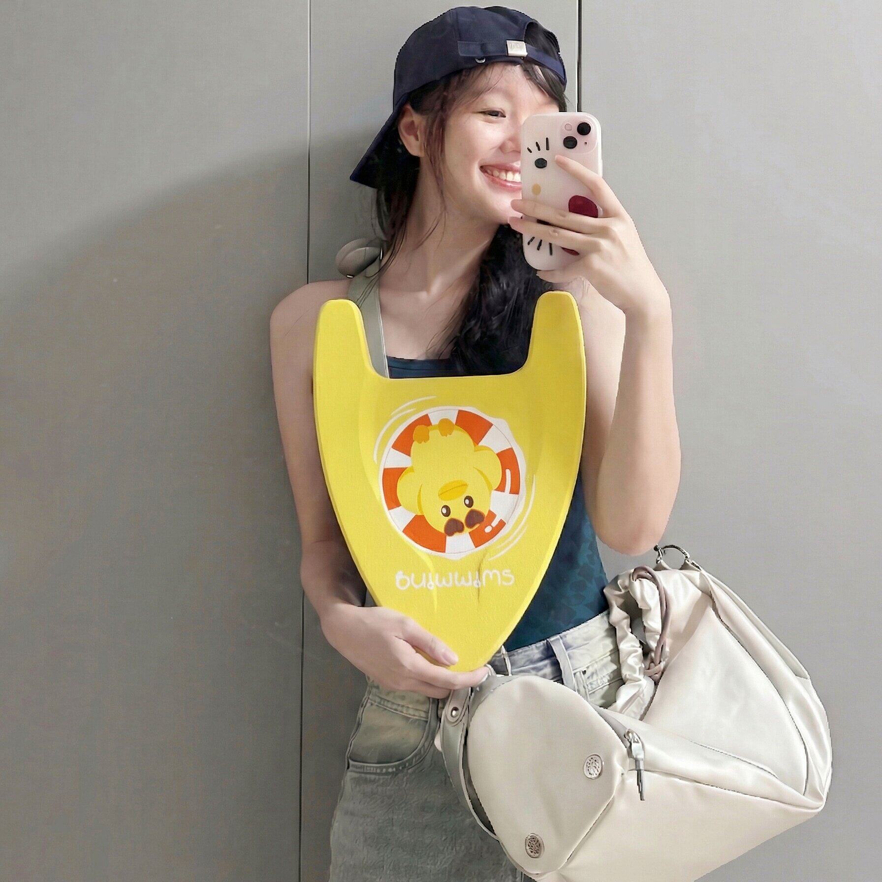 学便携儿童辅助工具游泳浮板板训练专用初学者小鸭子游泳成人漂浮