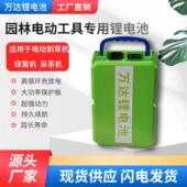 抽水泵电瓶60v锂电池电动割草机绿篱采茶机21v打药机园林工具通用