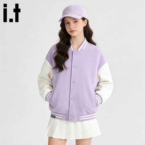 itGROUNDZERO女童棒球服外套