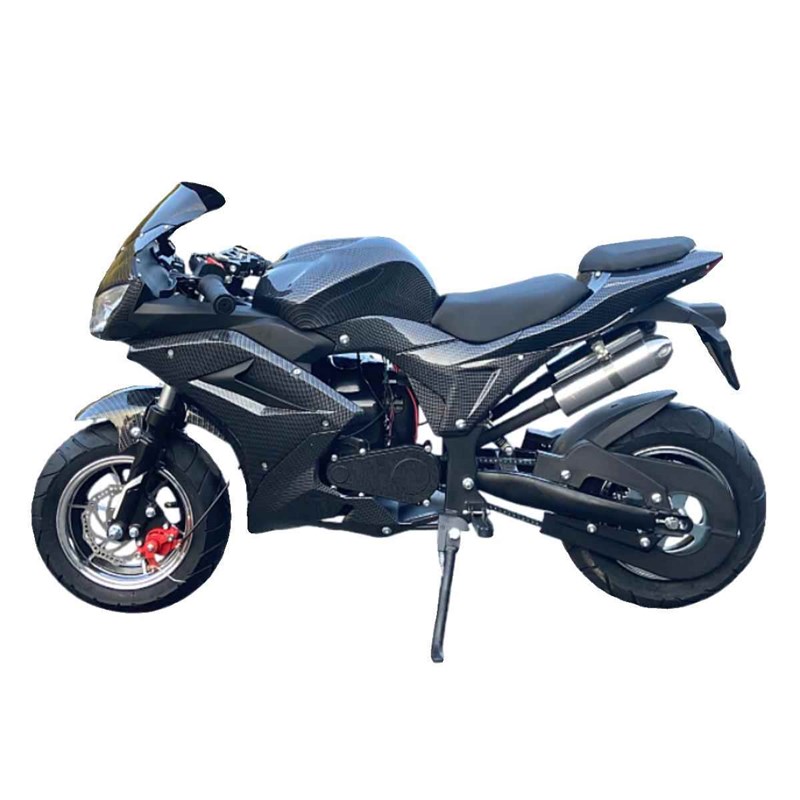 厚邦49ccf四行程迷你小型机车儿童汽油燃油中型小跑车彷赛6-12岁