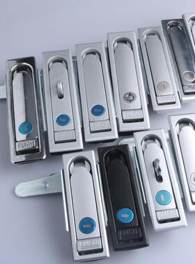 MS712-1-2A-3配电箱不锈钢平面锁 机箱柜锁MS713-1电器控制箱挂锁