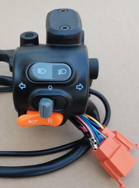 绿色豪泰电动车左右手柄加变速组合开关总成盘式制动器上泵油维修