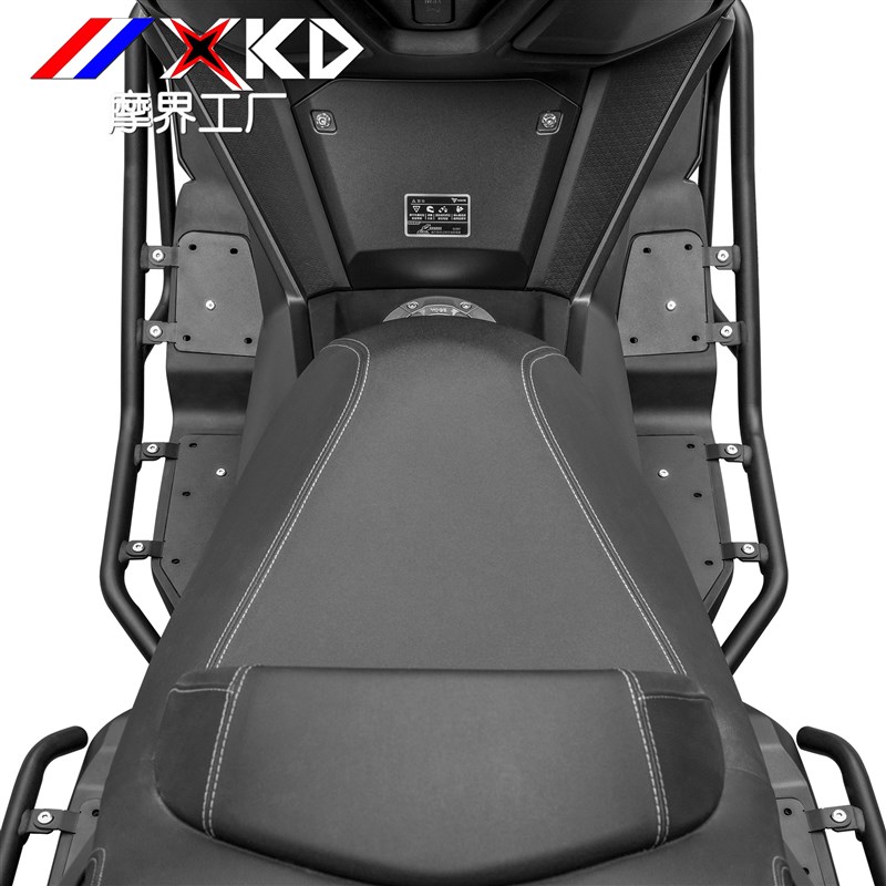 隆鑫无极SR4MAX护杠无极v350保险杠改装尾架靠背全包围防摔杠护架