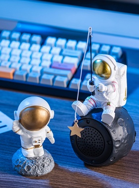 创意宇航员北欧风格摆件办公室客厅卧室桌面M送闺蜜生日礼物装饰