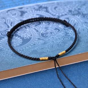 穿转运珠红绳手工编织本命年转运手链DIY饰品男女半成品情侣手绳