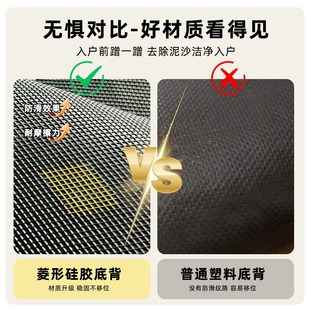 丝圈地垫入户门垫进门口除尘防滑脚垫刮泥蹭土加厚可裁剪玄关地毯