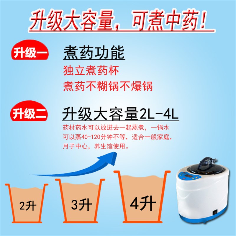 家用桑拿浴箱汗蒸房蒸汽仓发汗熏蒸机汉蒸袋可折叠全身满月蒸